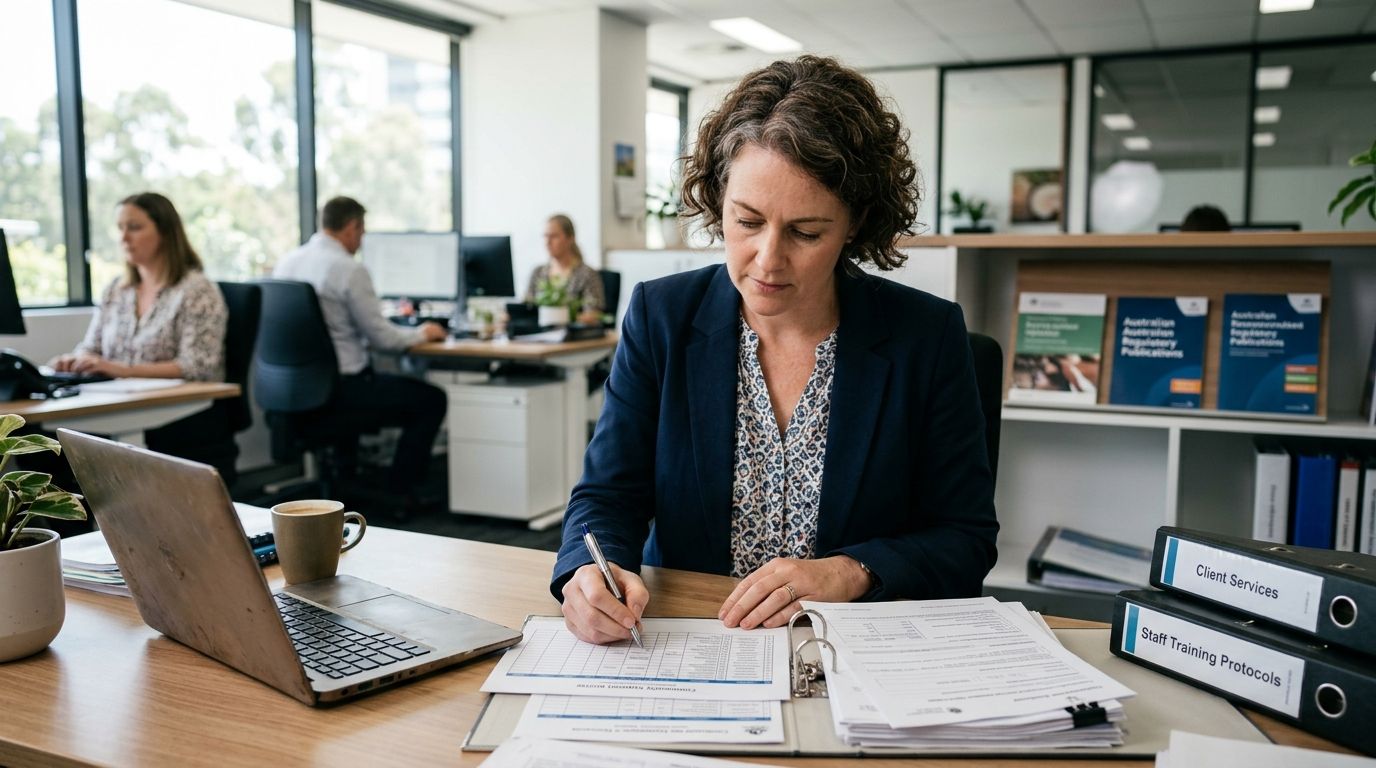 Australian community services manager demonstrating hands-on expertise recognized by an RPL certificate
