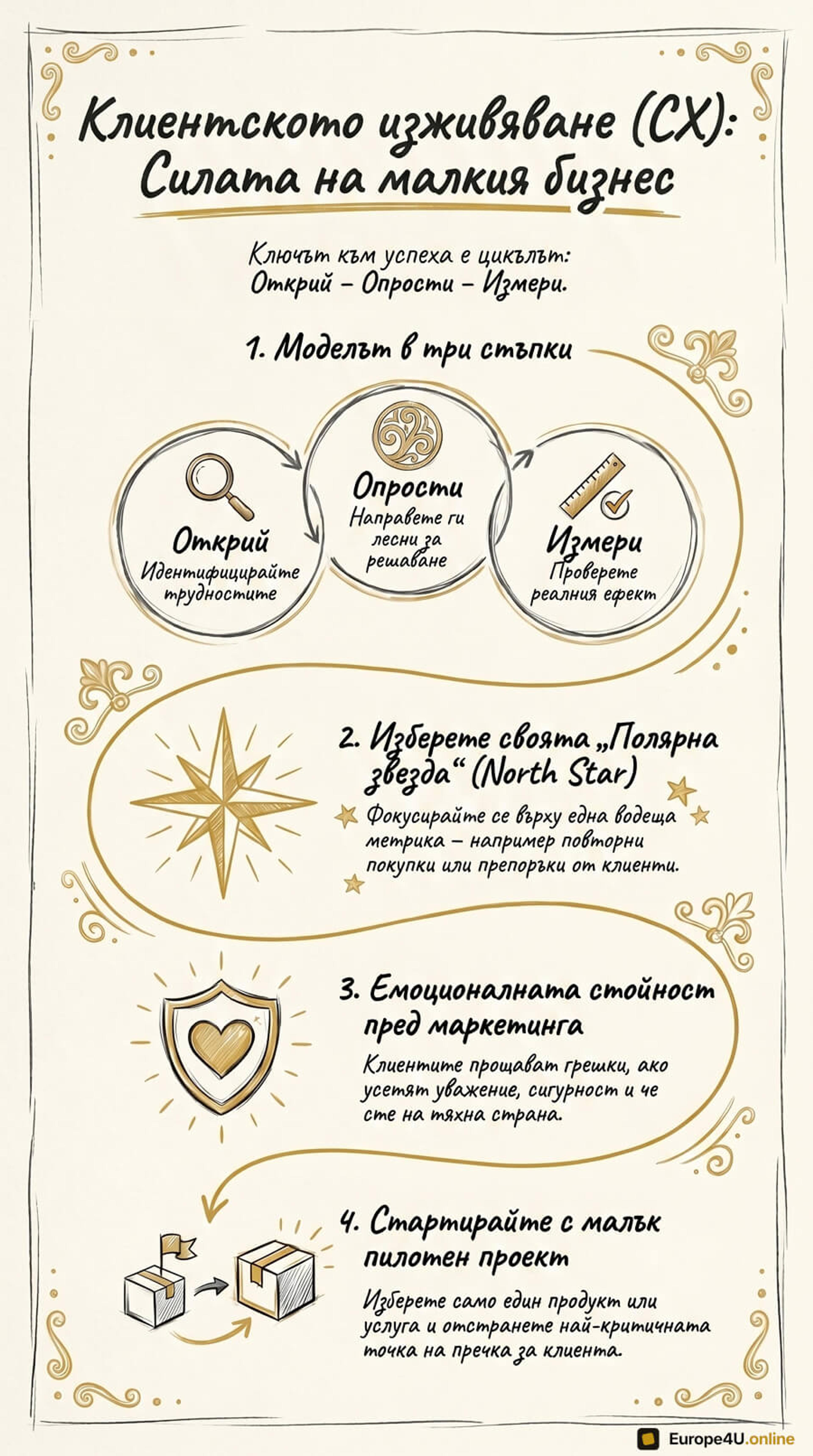 Steps to improve the customer experience for SMBs in Eastern Europe