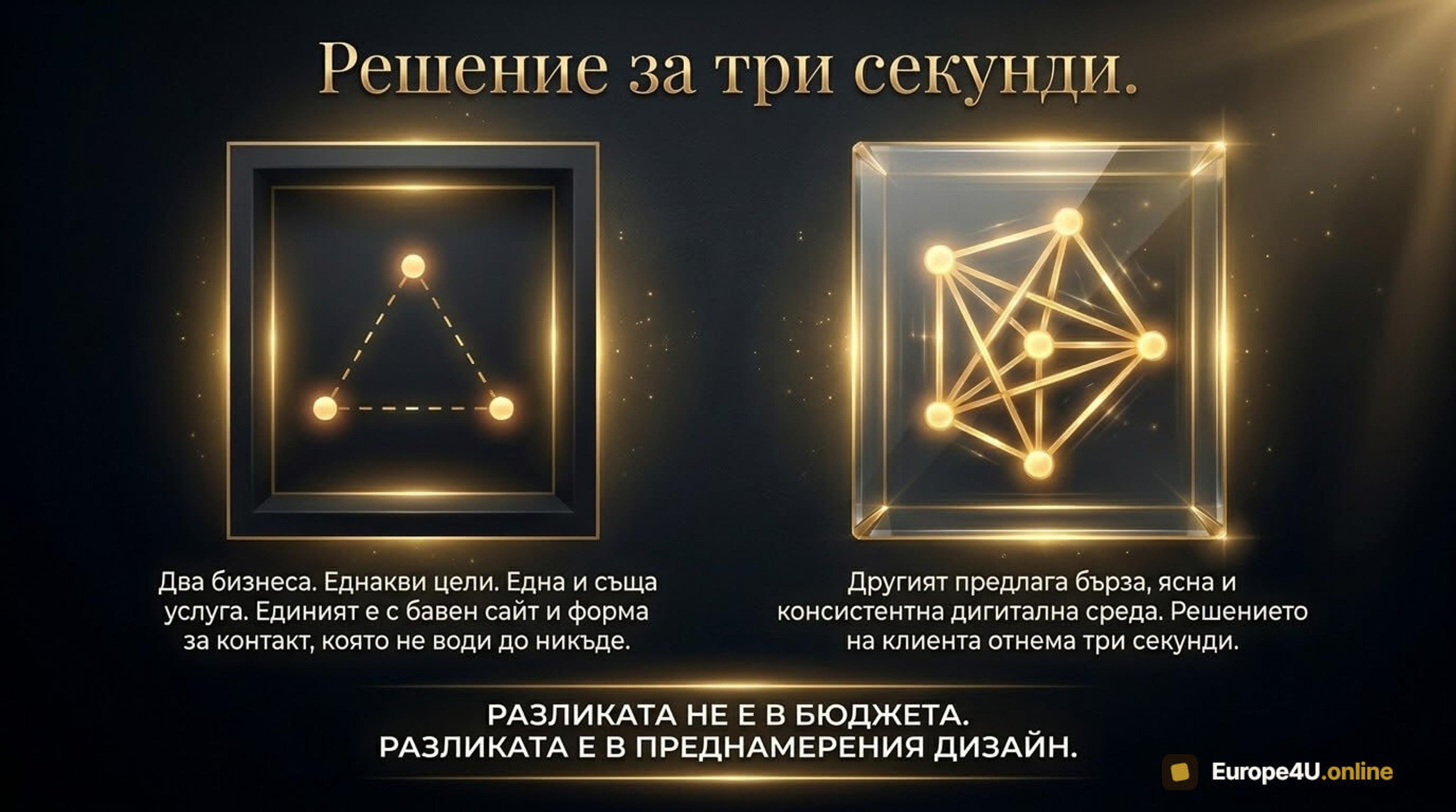 Бизнес и преднамерен дизайн водят до напредък.
