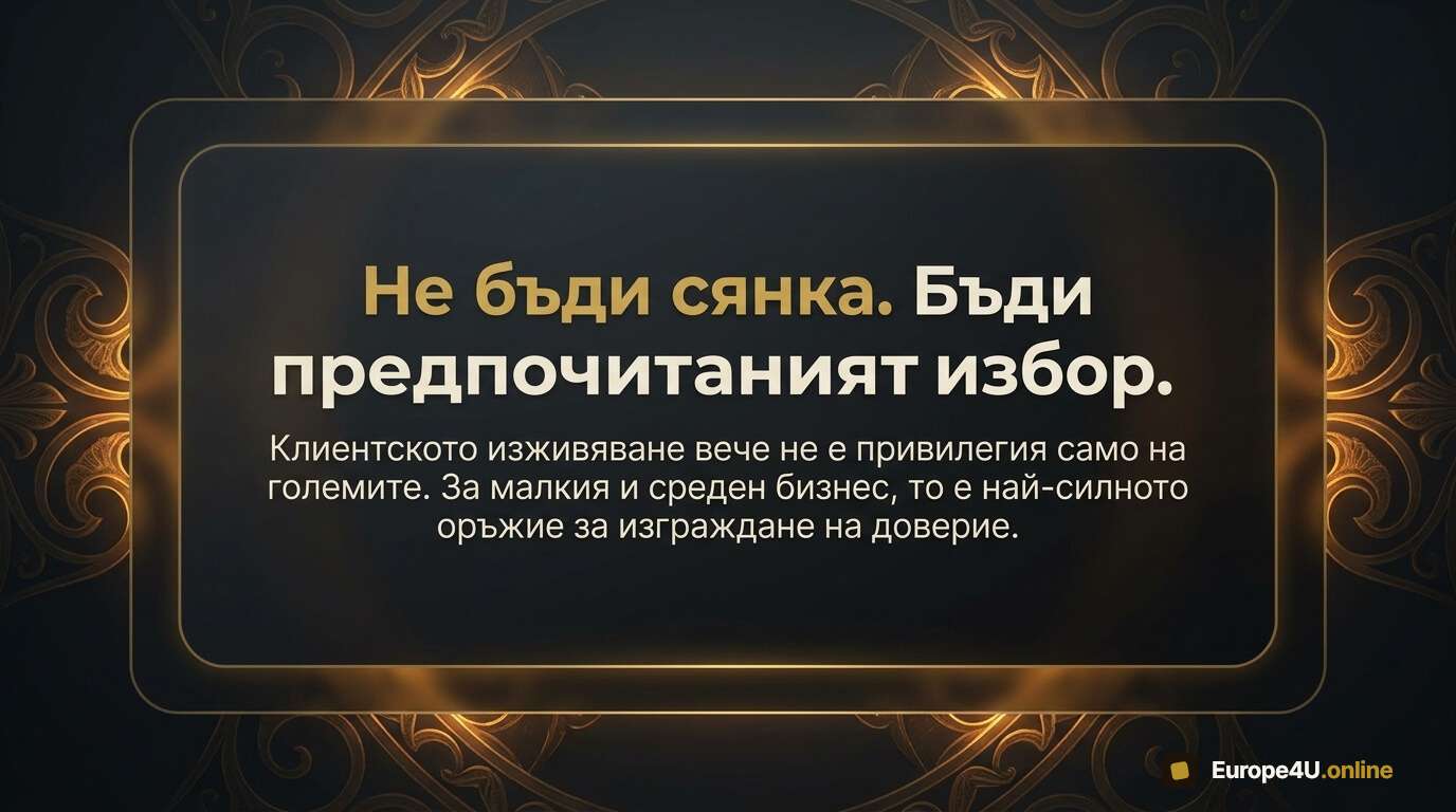 What CX means for the SMBs in Bulgaria
