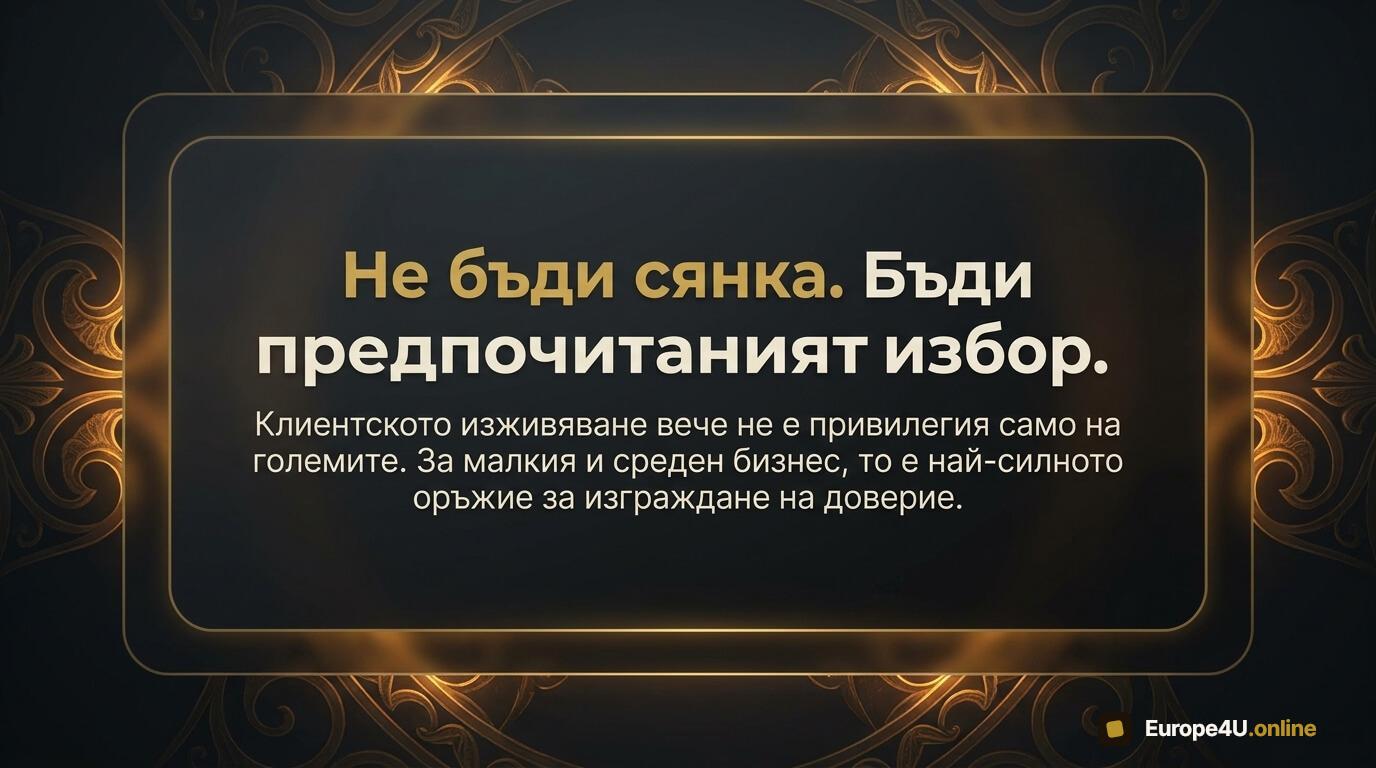 What CX means for the SMBs in Bulgaria