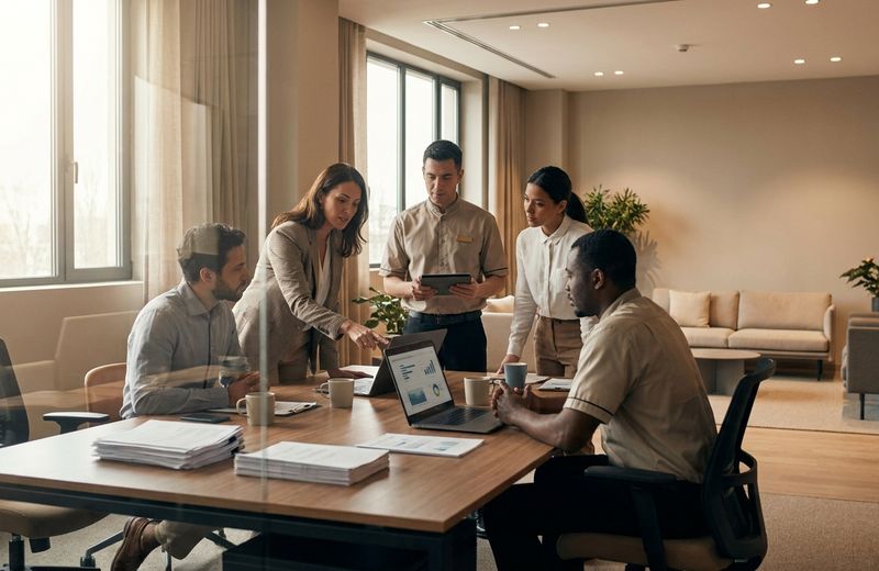 Уберите hotel busywork, не убирая заботу