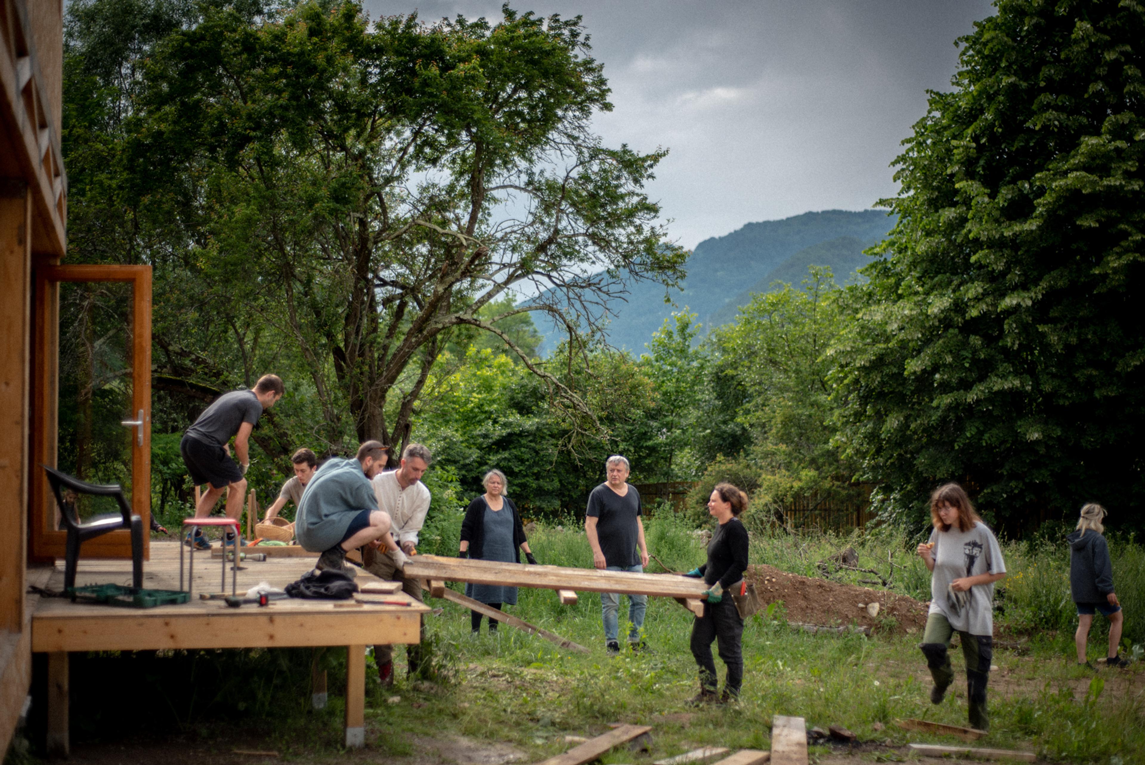 Group of people working
