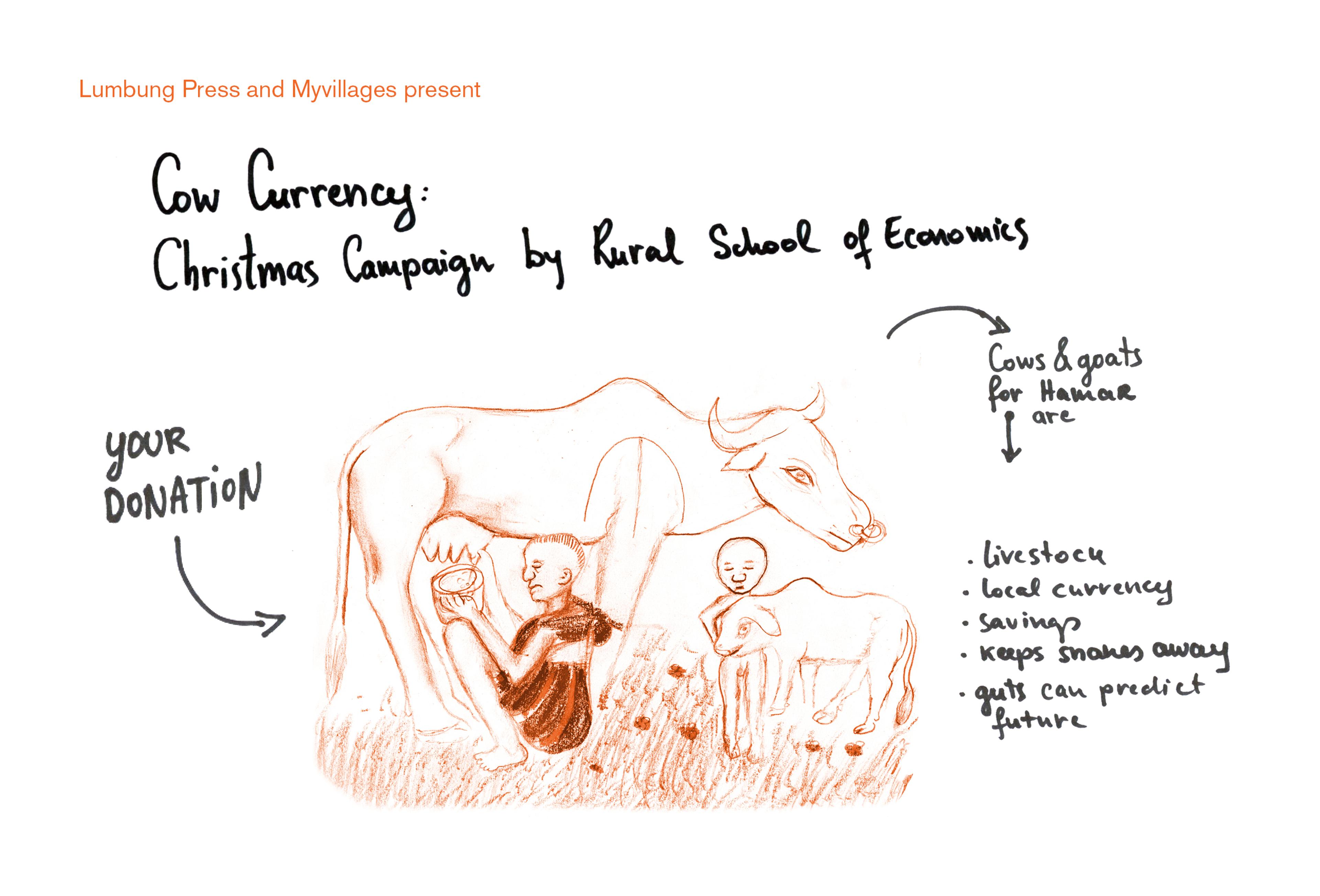 Texts : Cow Currency: Christmas Campaign 
