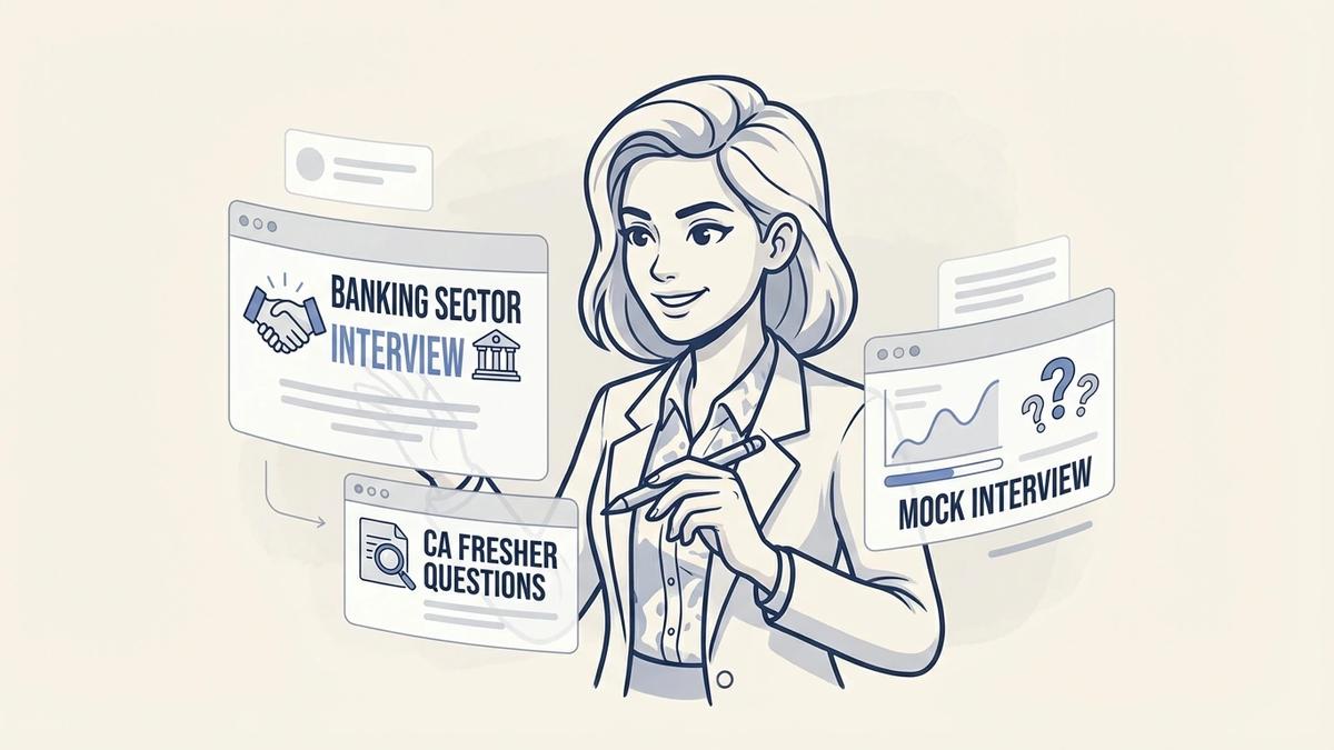 CA in Banking: How to Crack the "Credit Manager" Interview (HDFC/ICICI/Kotak)