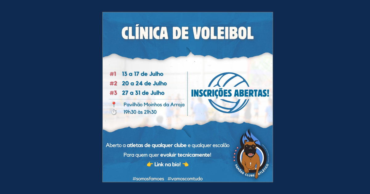 Clínicas Voleibol 2026