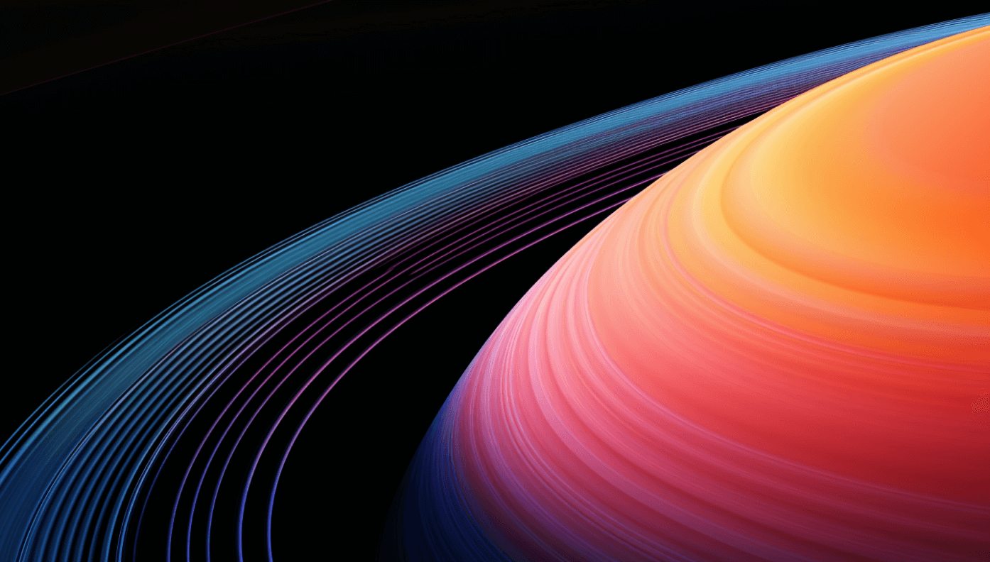 Header illustration for a JoinAI blog article titled 'From World Models to Digital Utopia', depicting how models can be used to create one's own colorful planet.
