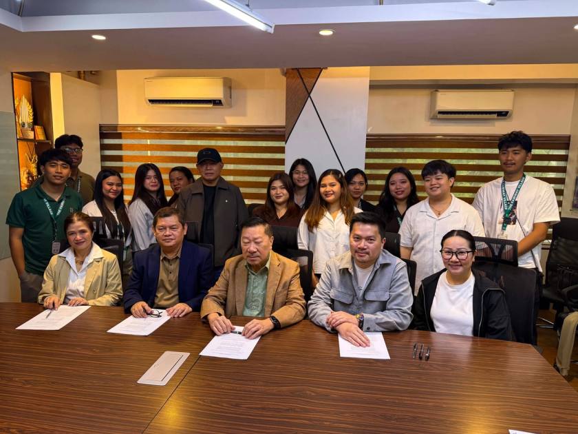 The CCEI and TCorp teams at the Fairway Residences MOA signing