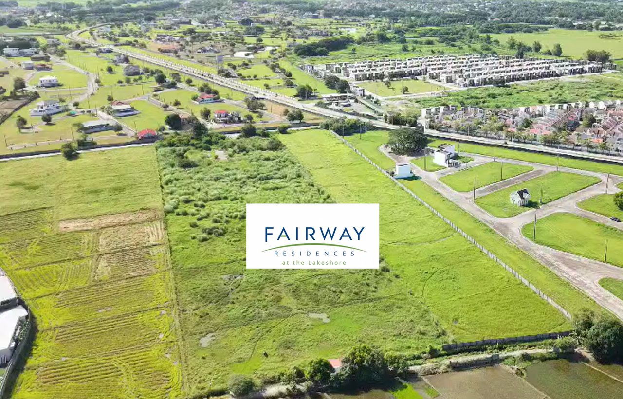 The Fairway Residences site at The Lakeshore in Mexico, Pampanga, prior to development