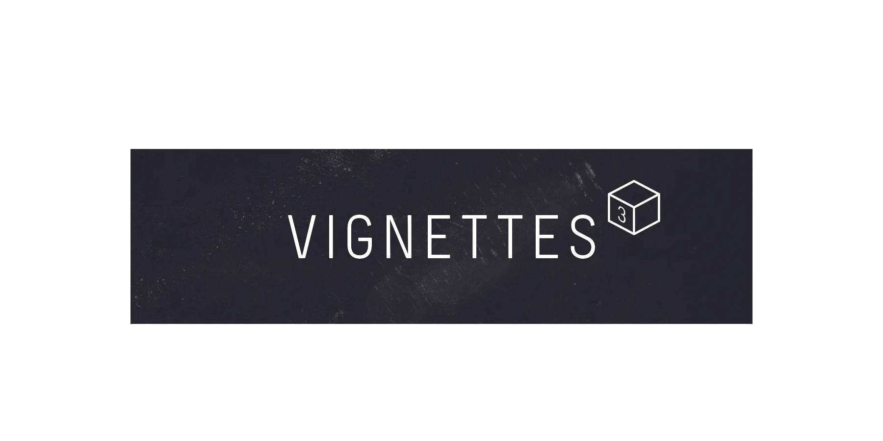logo for the vignettes project brand
