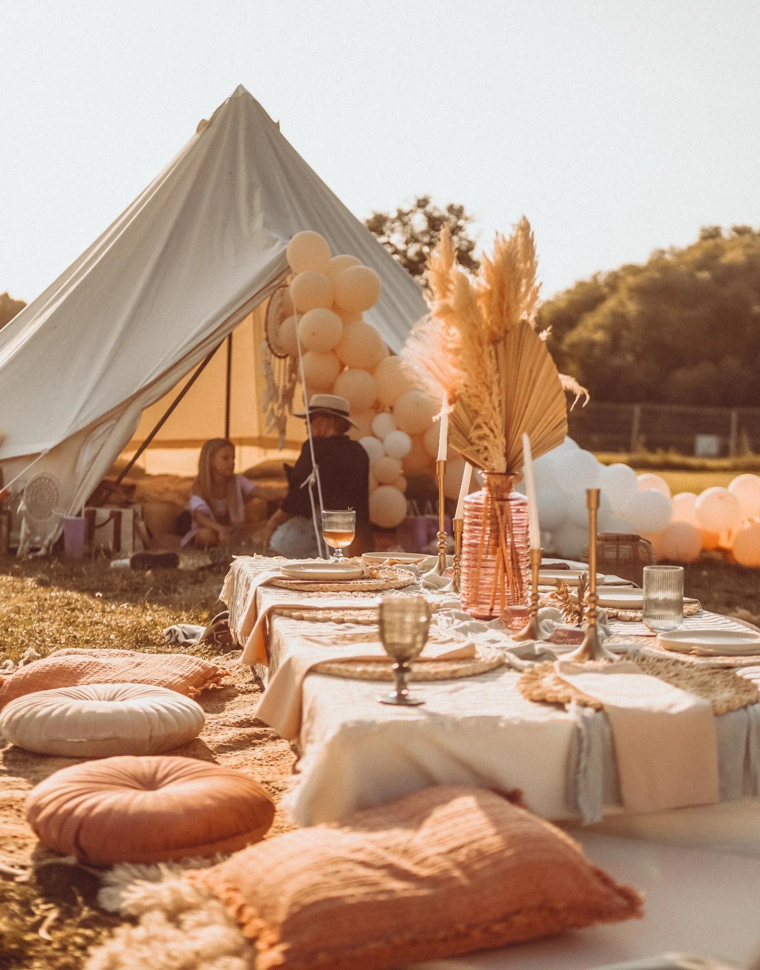 Boho tent