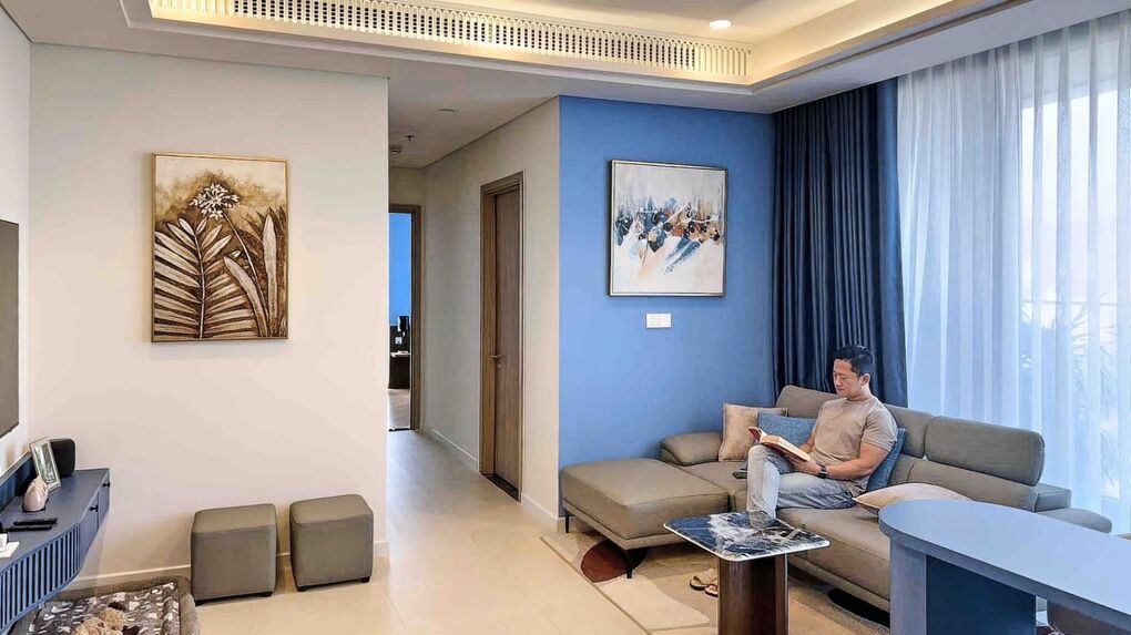 Anh Châu Ngô, khách thuê căn hộ cao cấp tại The Panoma 1.