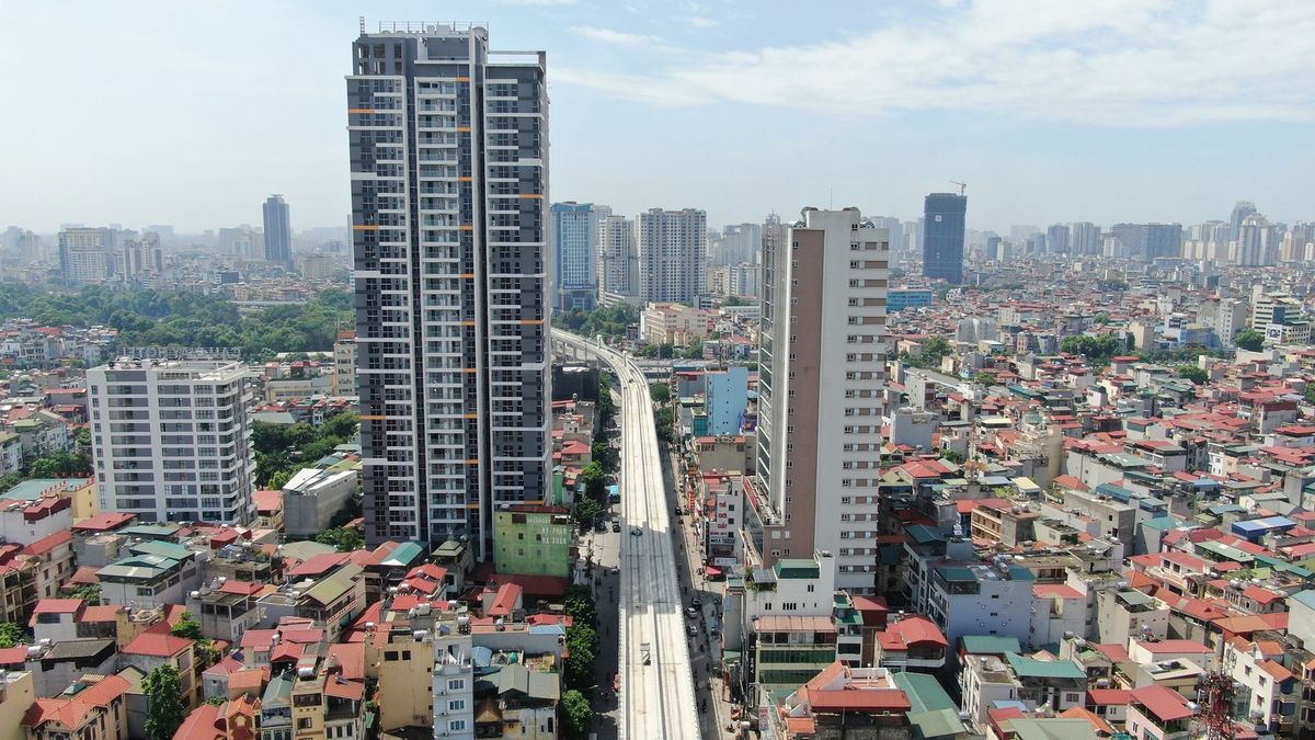 Toàn cảnh khu đô thị mới tại Hà Nội, minh họa sự phát triển nguồn cung bất động sản