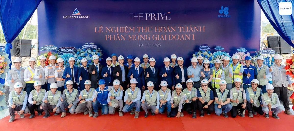 Tiến độ The Prive 08/2026, cập nhật hình ảnh dự án mới nhất
