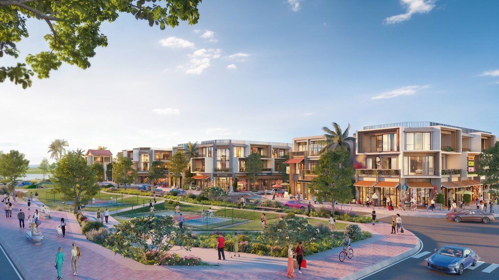 Phối cảnh bộ sưu tập thấp tầng The Elite tại Charmora City
