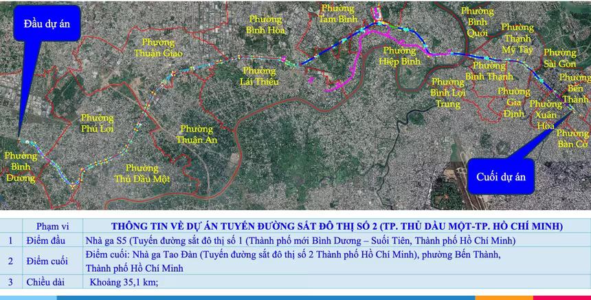 Tuyến metro Thủ Dầu Một - TP.HCM: Định hình tương lai kết nối đô thị liên vùng