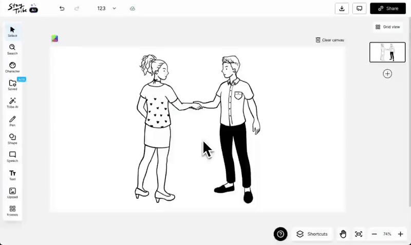 StoryTribe Save Items