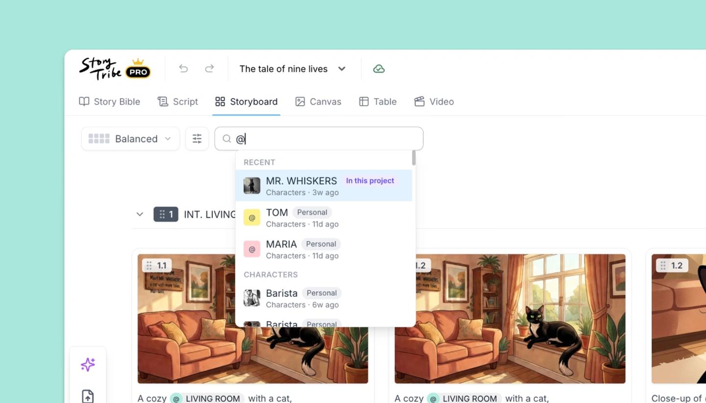 @ referencing in search bar