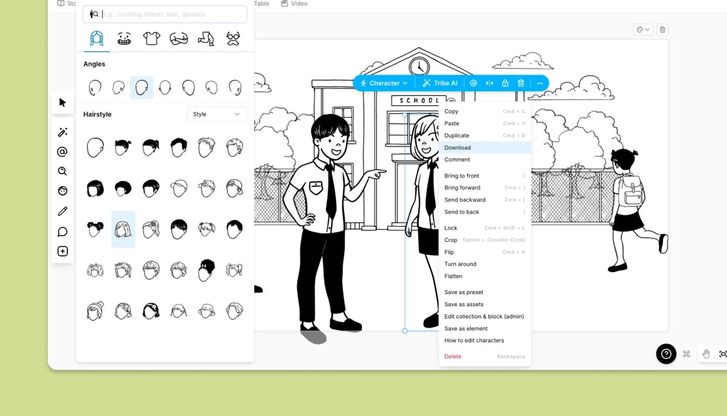 Context menu
