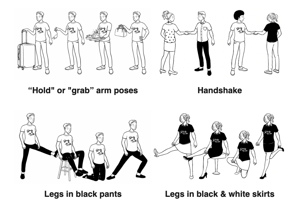StoryTribe Arm and Leg Poses