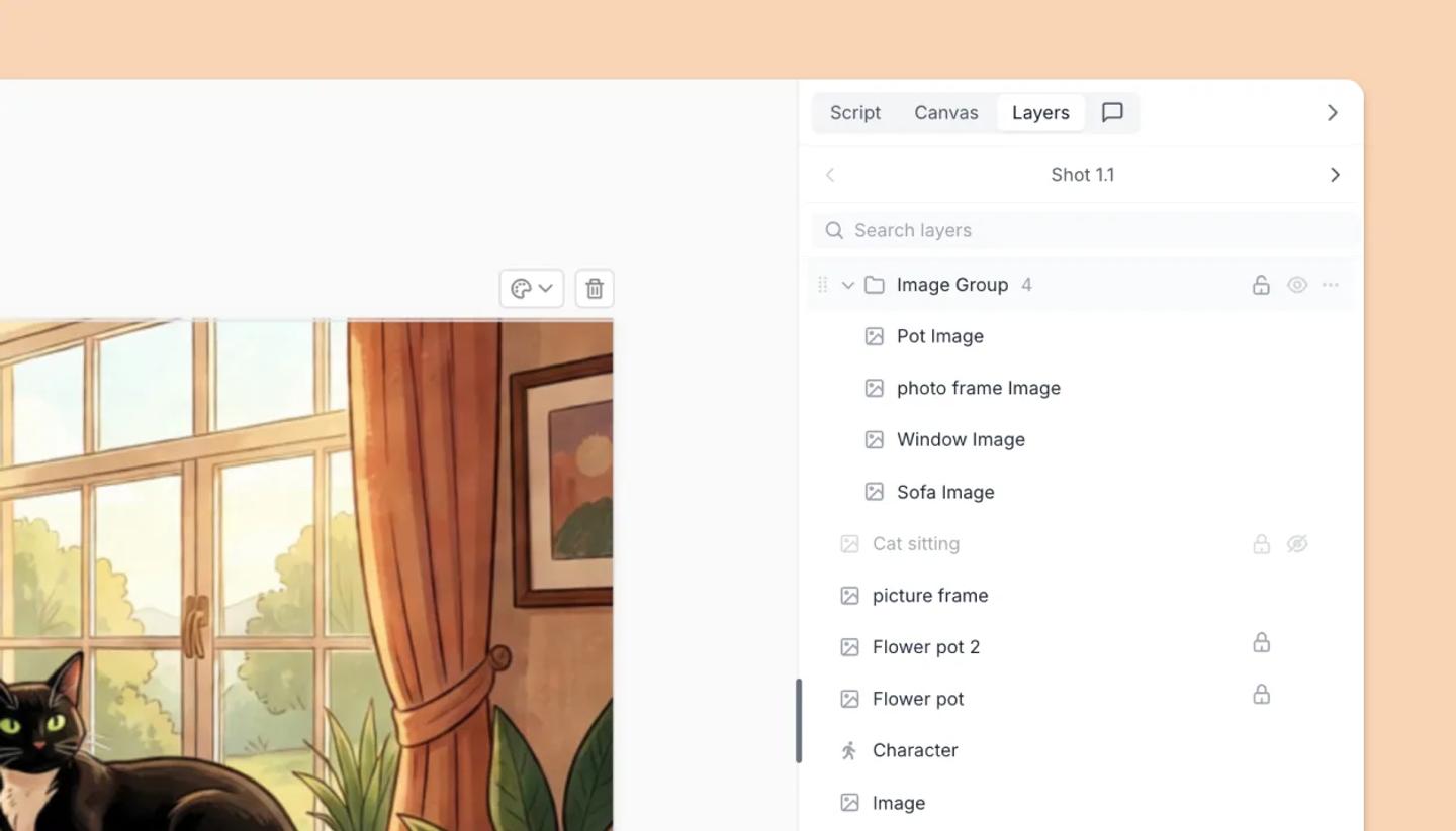 Layers panel
