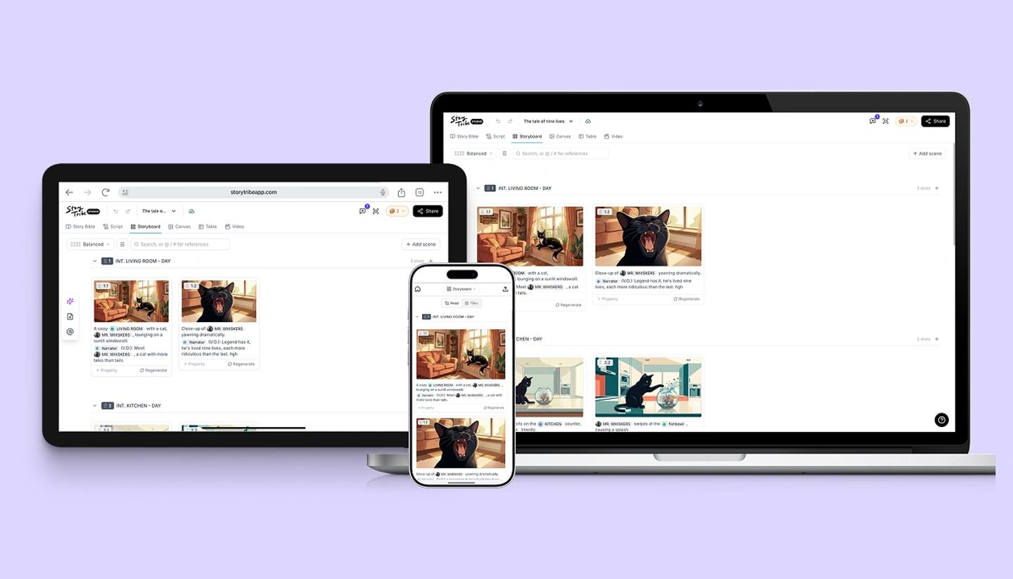 Features on different devices