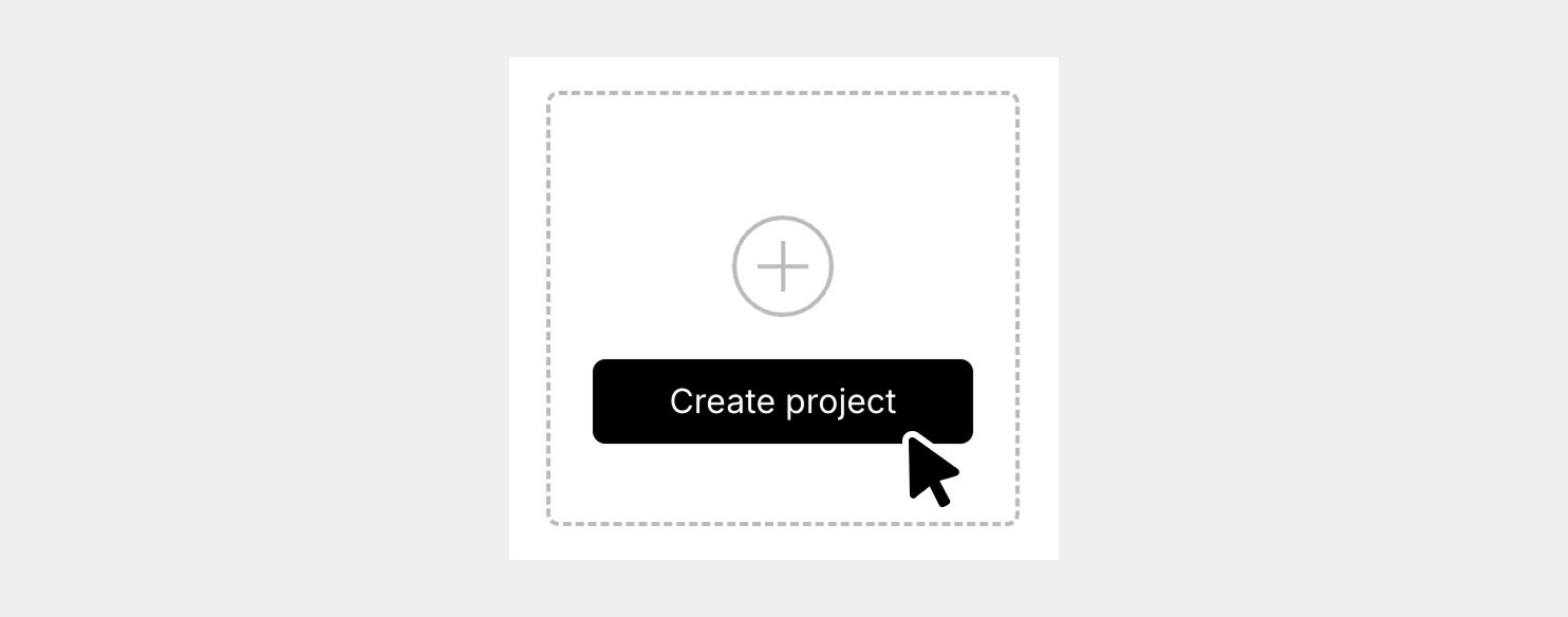 UI for creating project