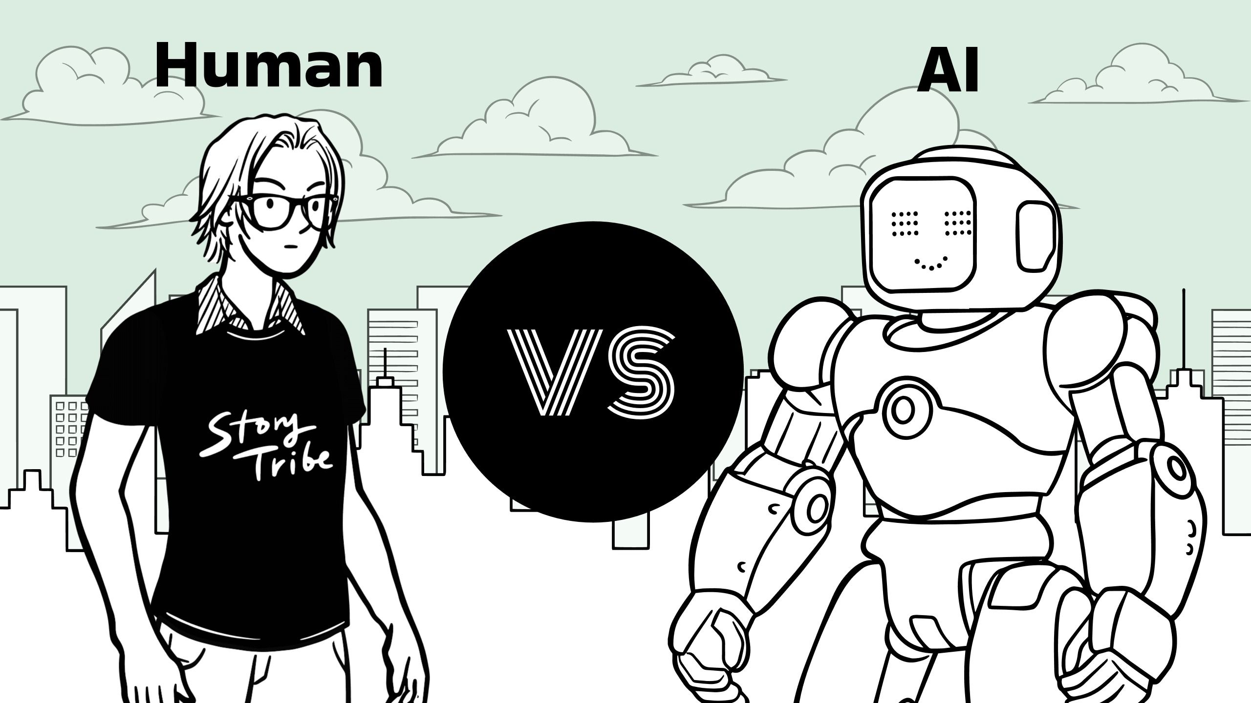Human vs AI