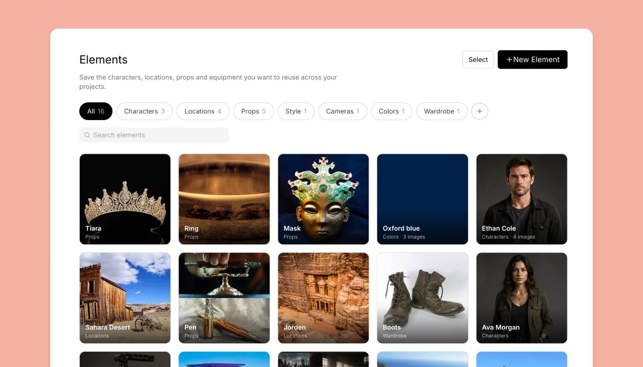 Element library
