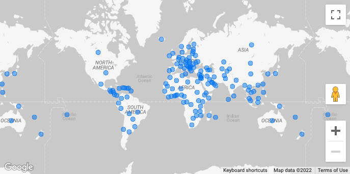 4000+ landing page visits in 3 weeks from 146 countries.