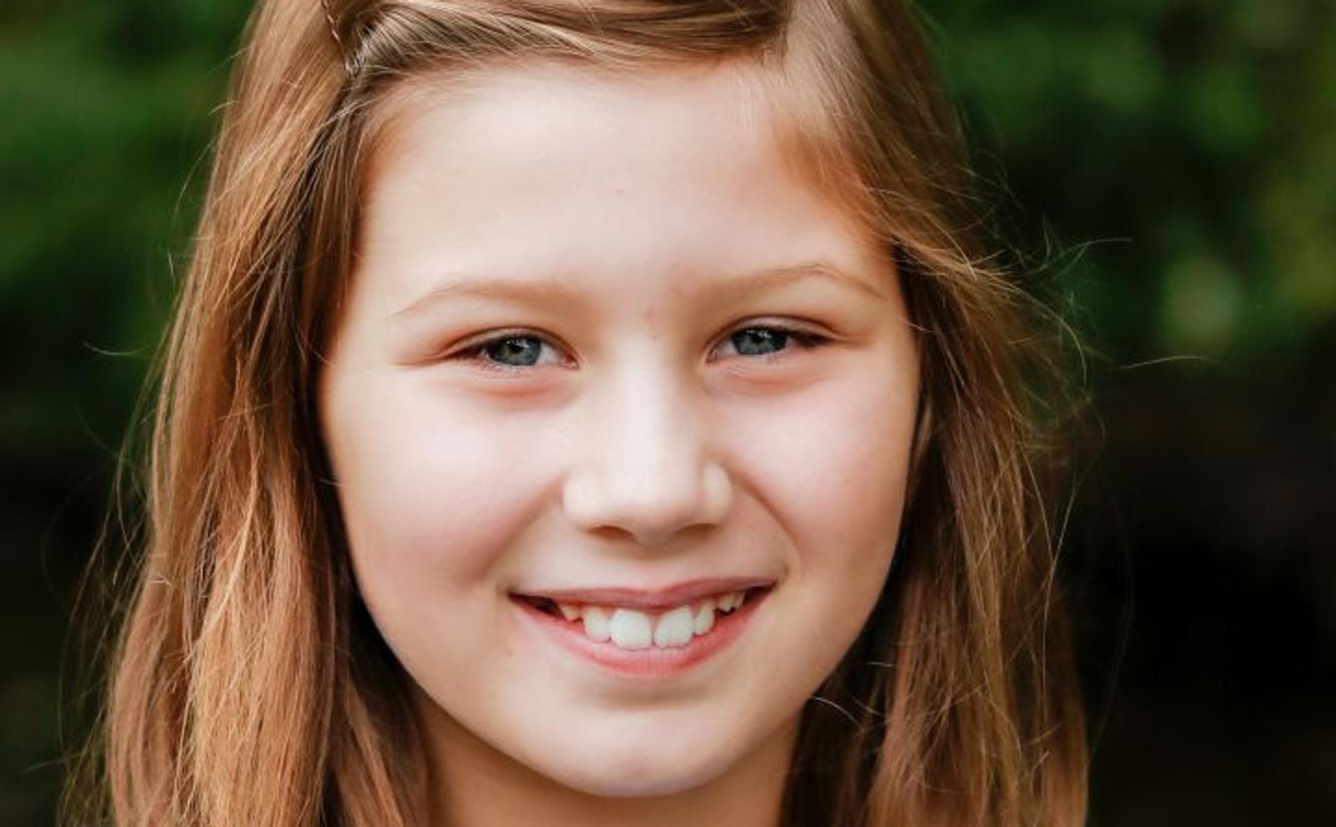Portrait of fourth-grader Annabel