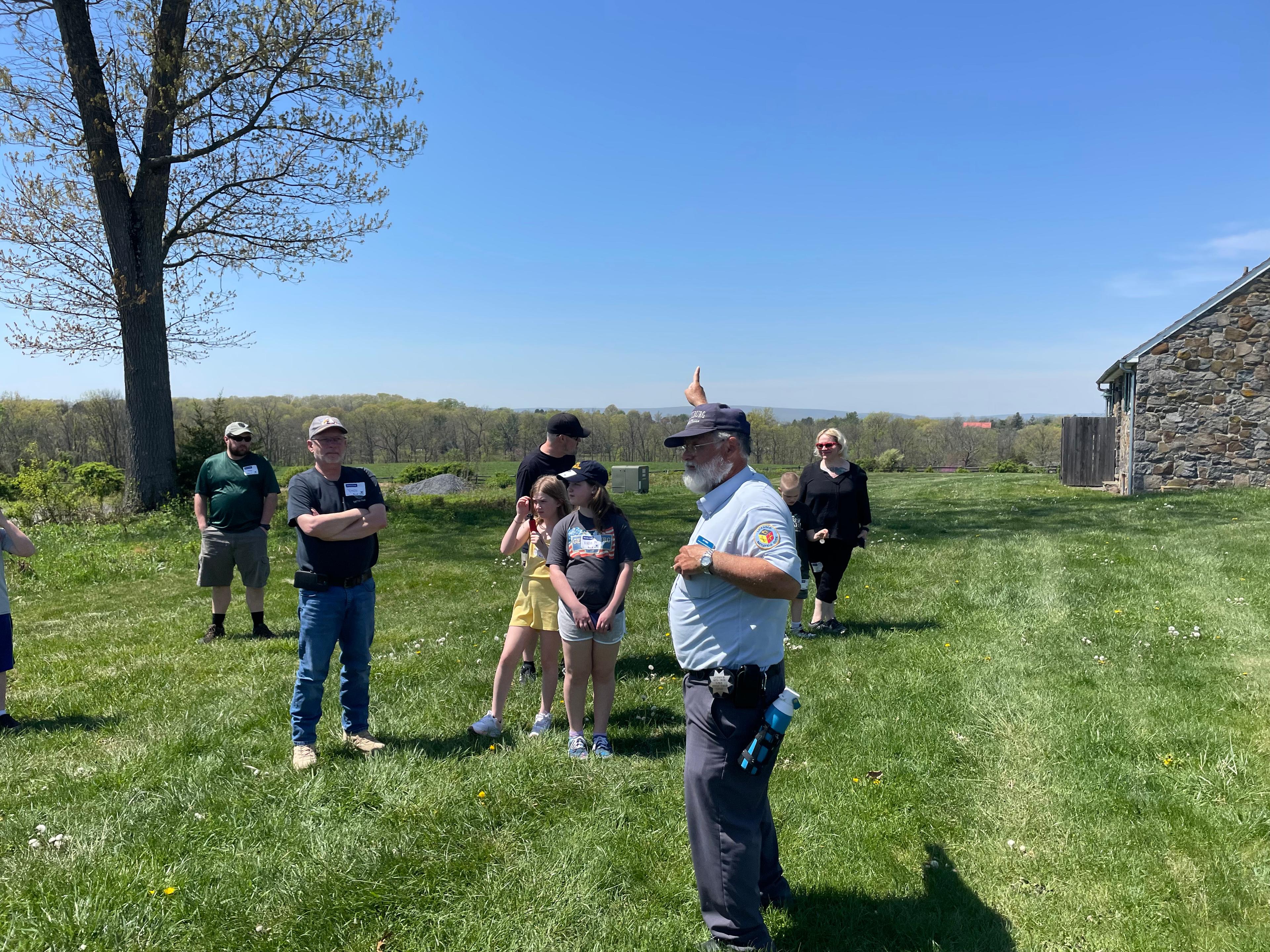 PA Cyber families tour Gettysburg battlegrounds every spring.