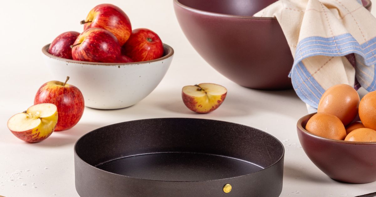 Hand-Spun Iron Cake Pan | East Fork