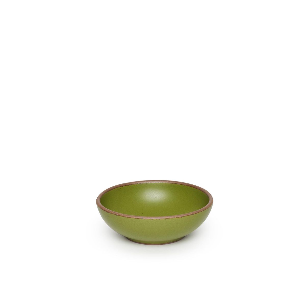 Breakfast Bowl in Fiddlehead, a mossy, olive green.