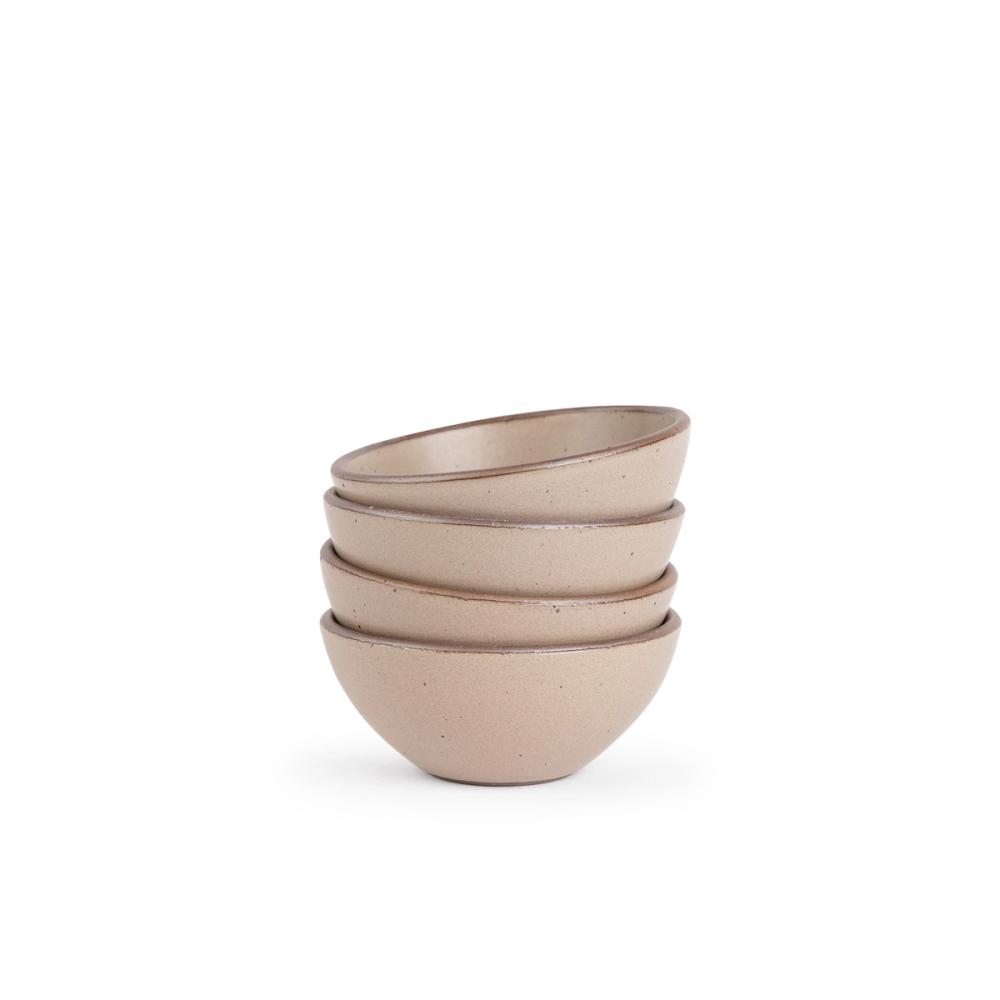 Ice Cream Bowl 4-Pack by East Fork in color “Morel”