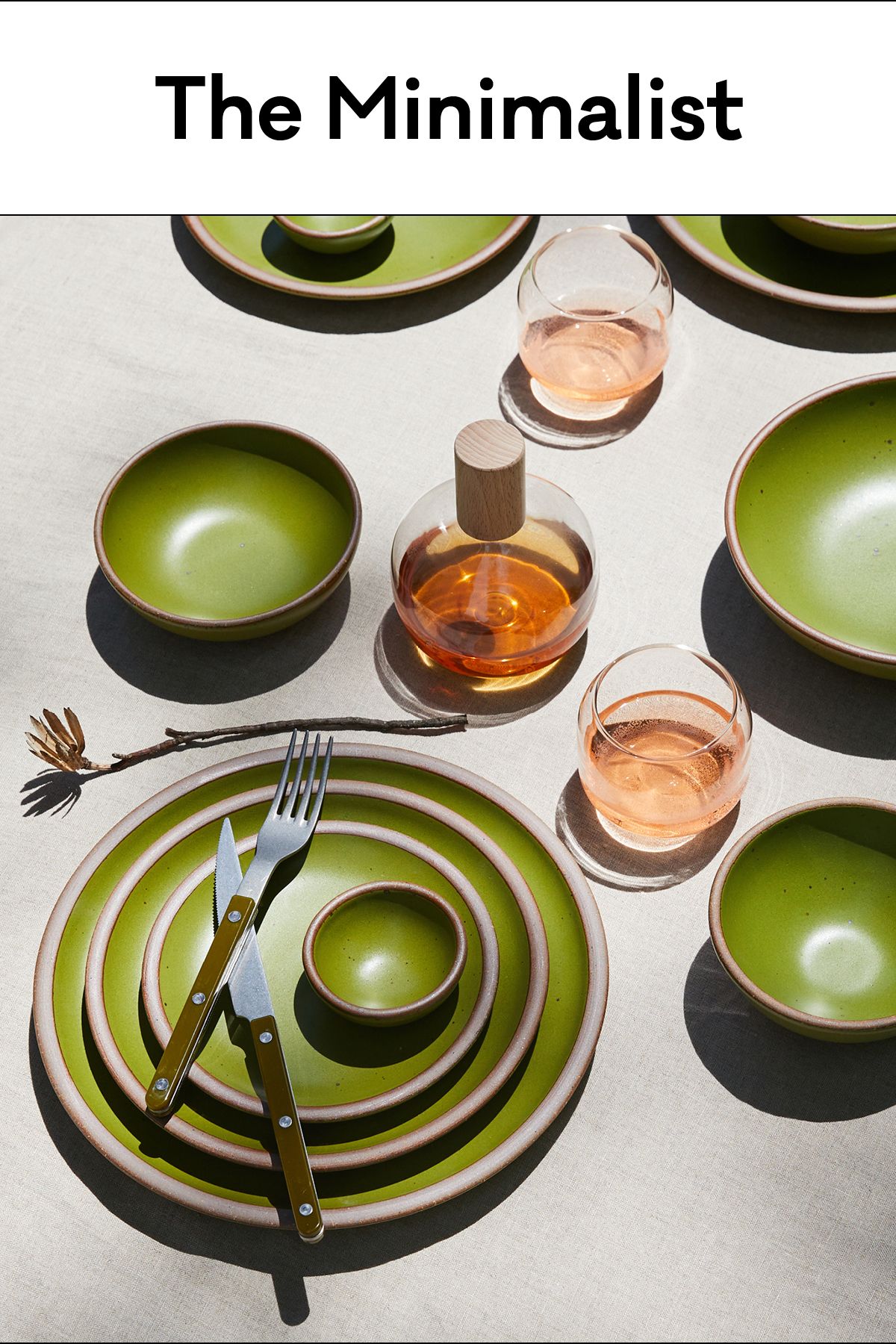 The Minimalist Tablescape