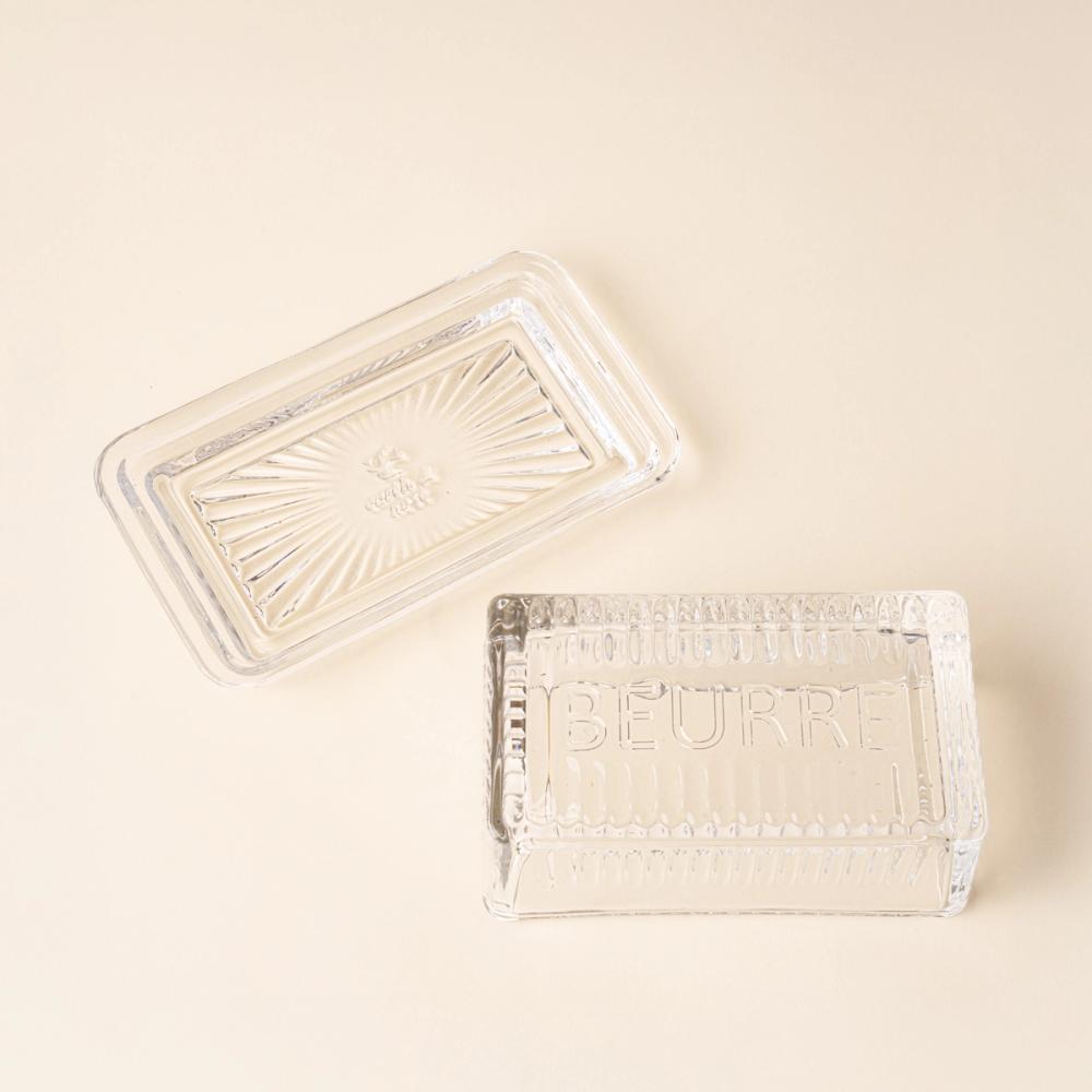 Glass Beurre Dish