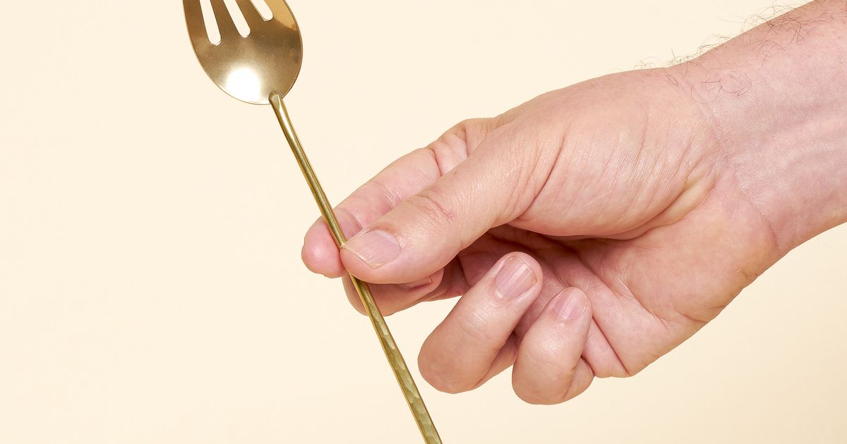 Lue Brass Serving Fork | East Fork