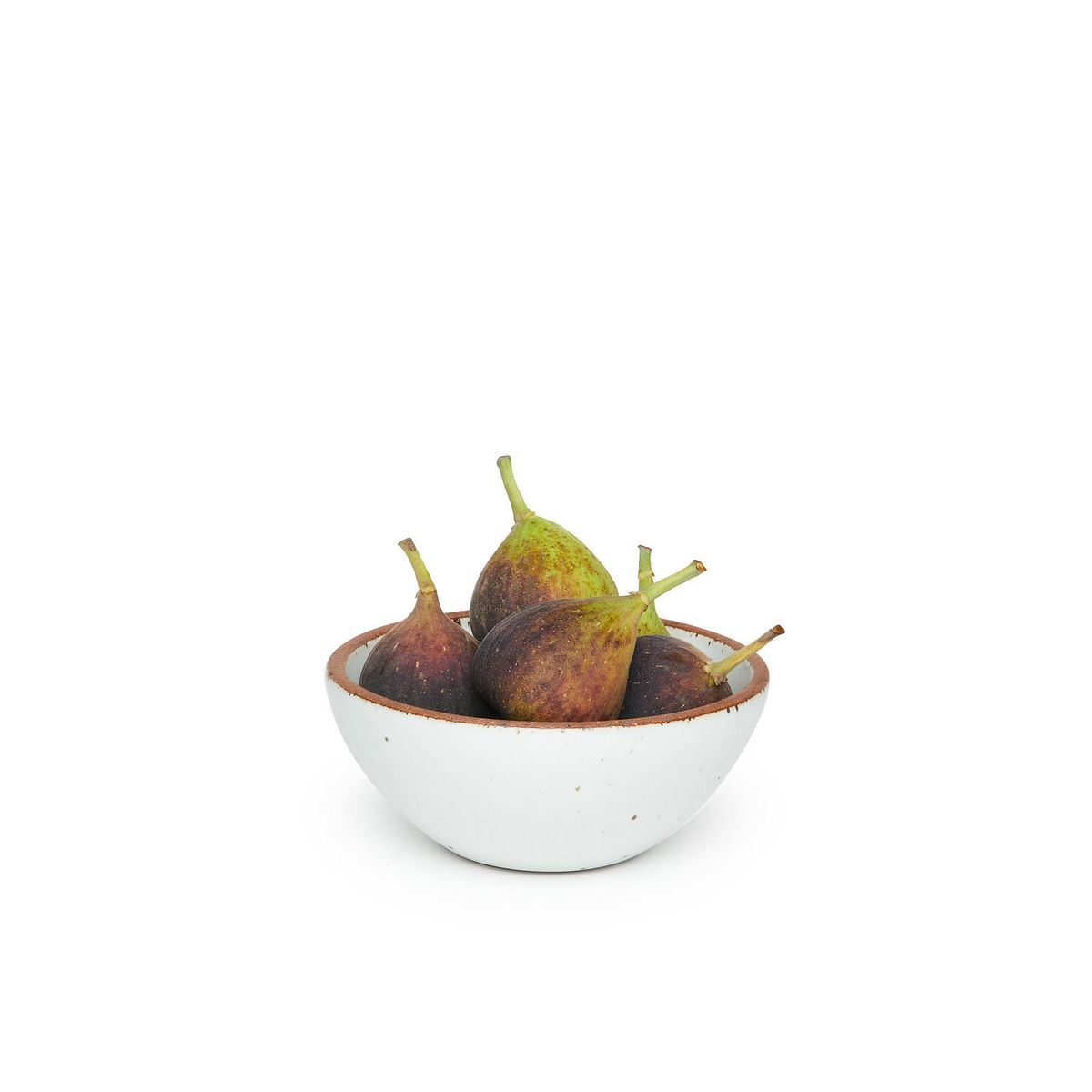Ice Cream Bowl Eggshell with figs