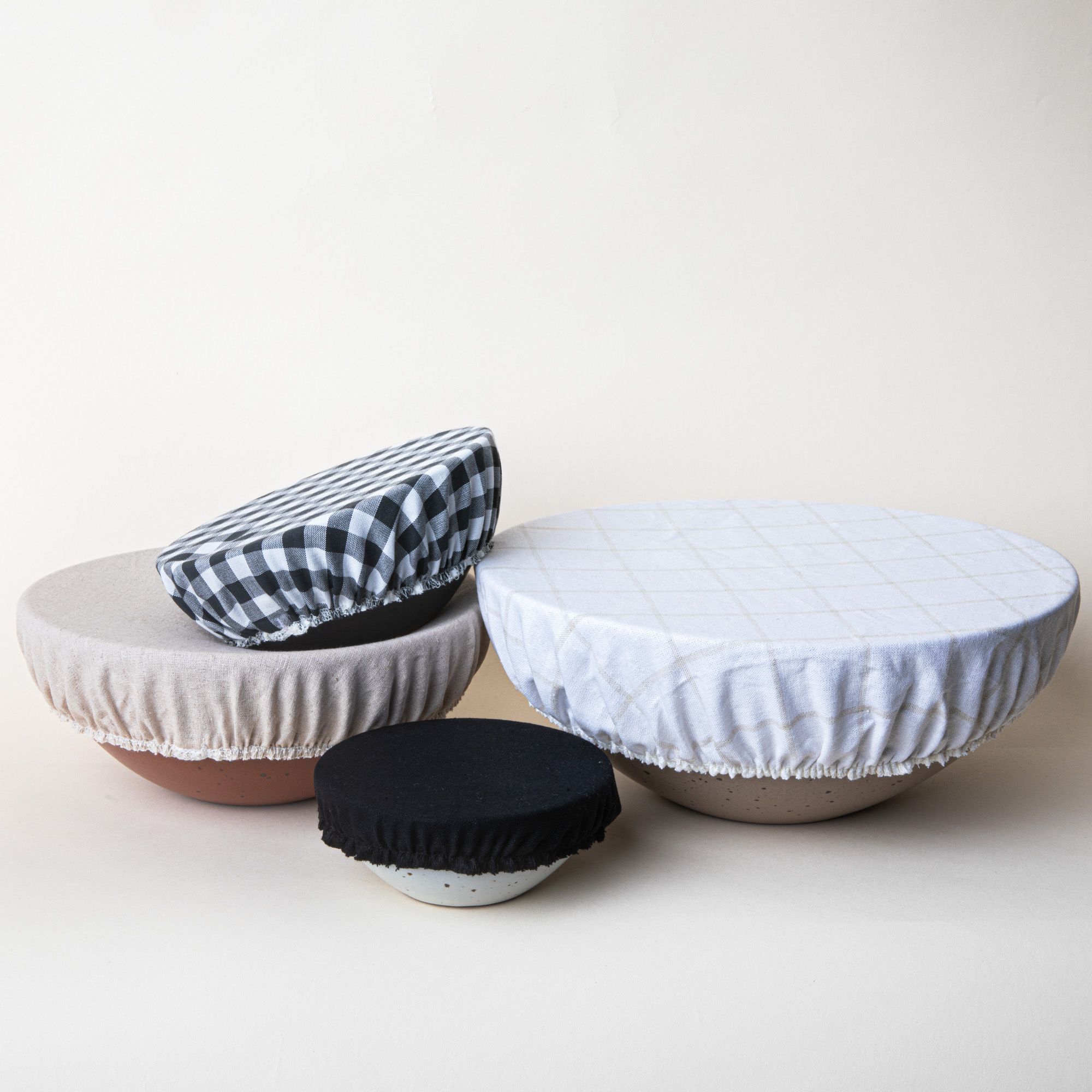 Fabric Bowl Covers - Set of 3