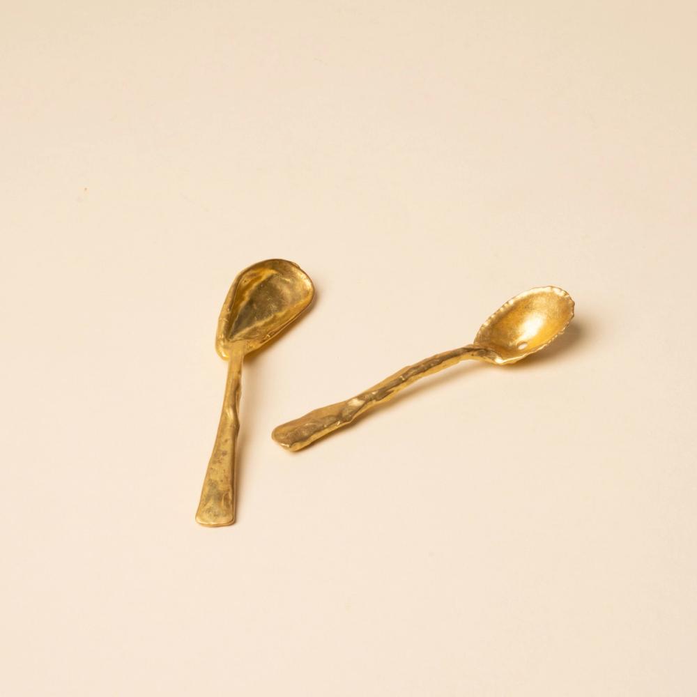 Brass Shell Spoons