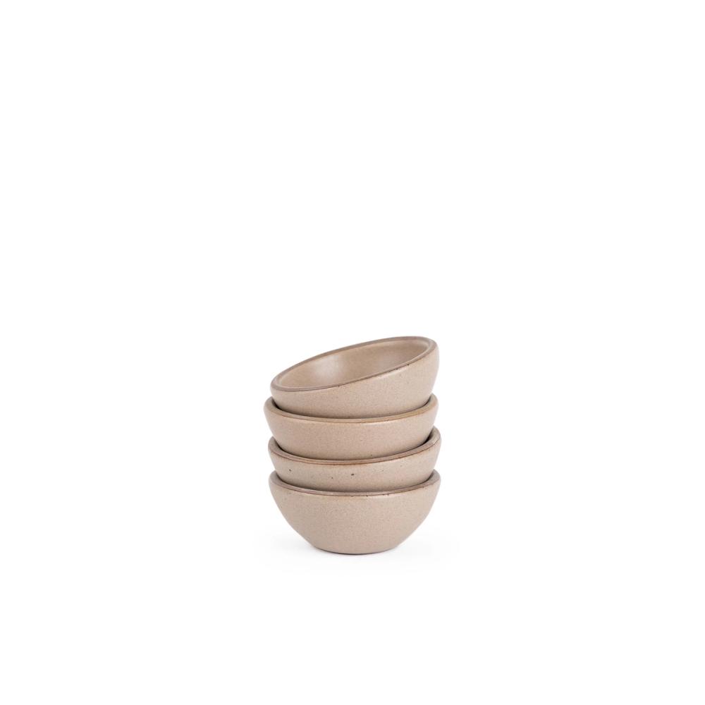 Bitty Bowl 4-Pack by East Fork in color “Morel”