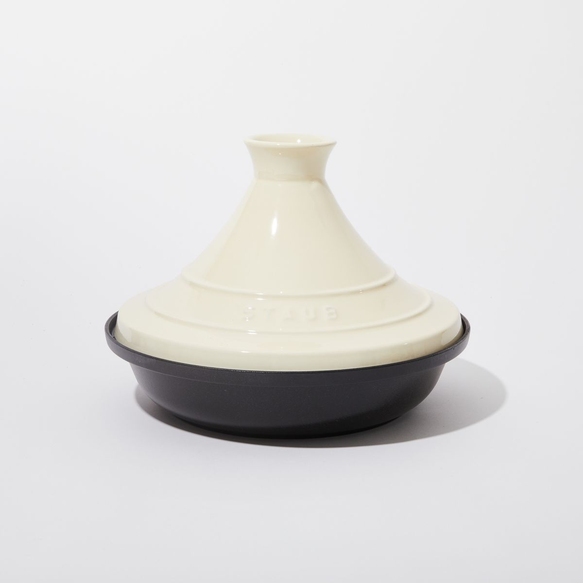 Ceramic Cream lid and black base