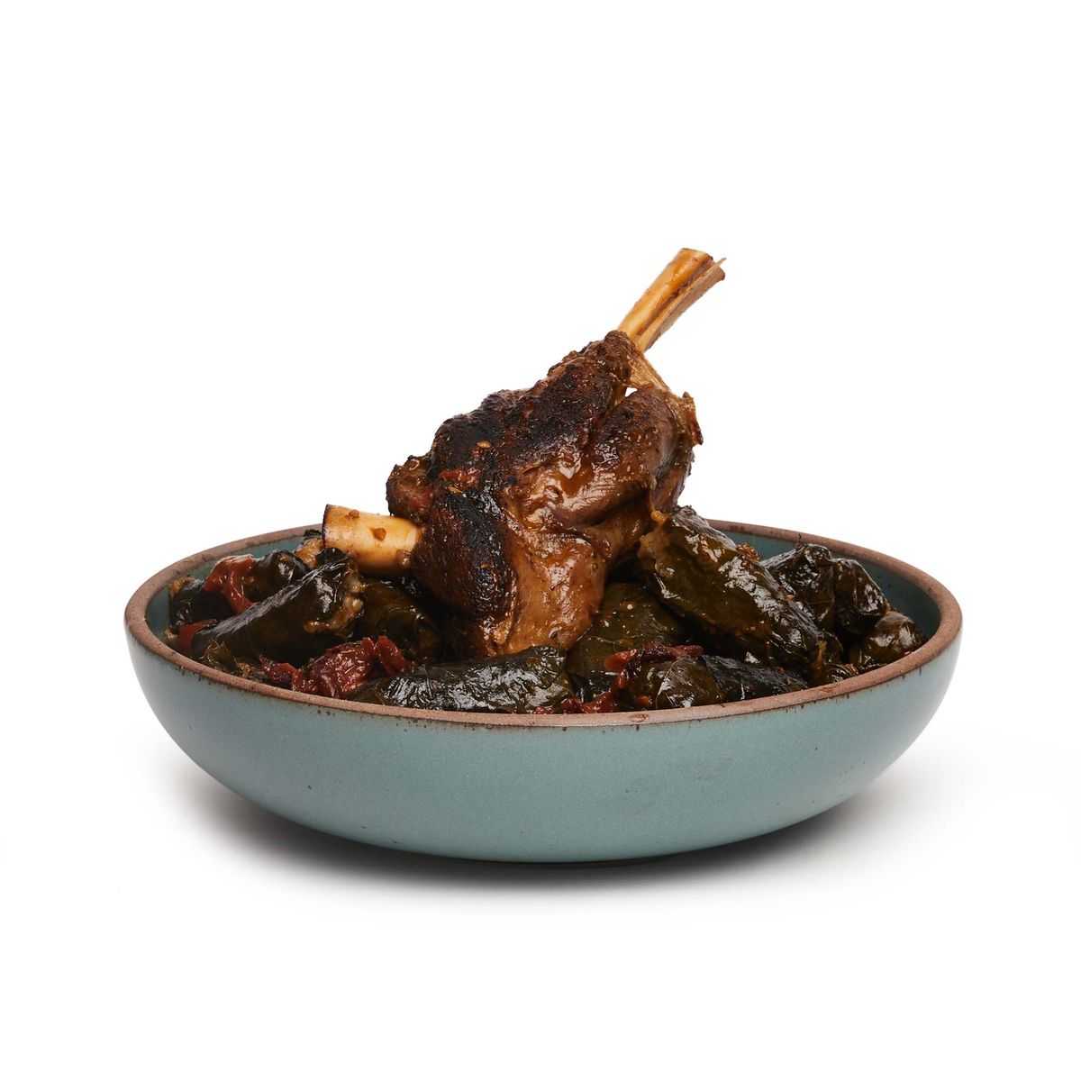 Weekend Serving Bowl in Secret Beach with food