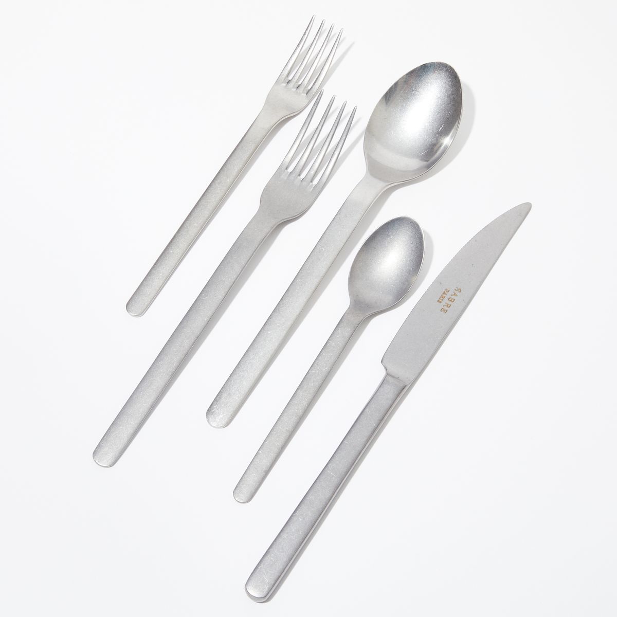 Stainless steel flatware