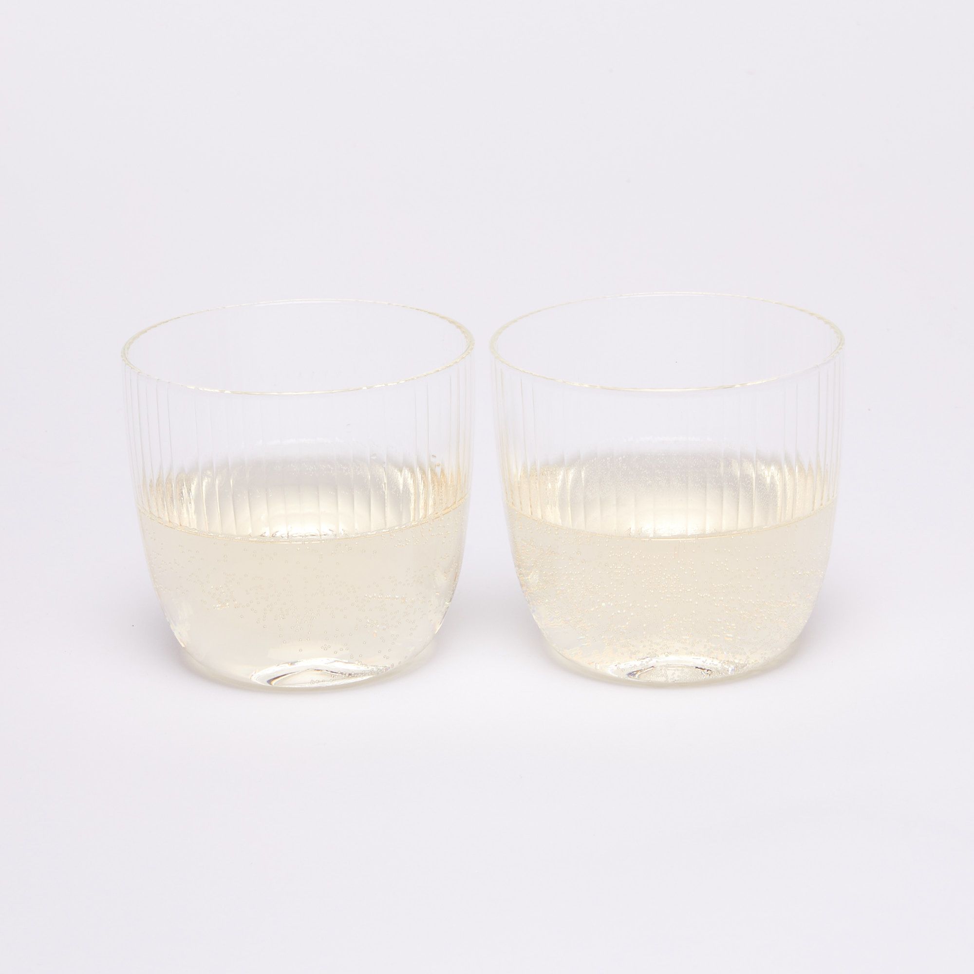 two wine glasses