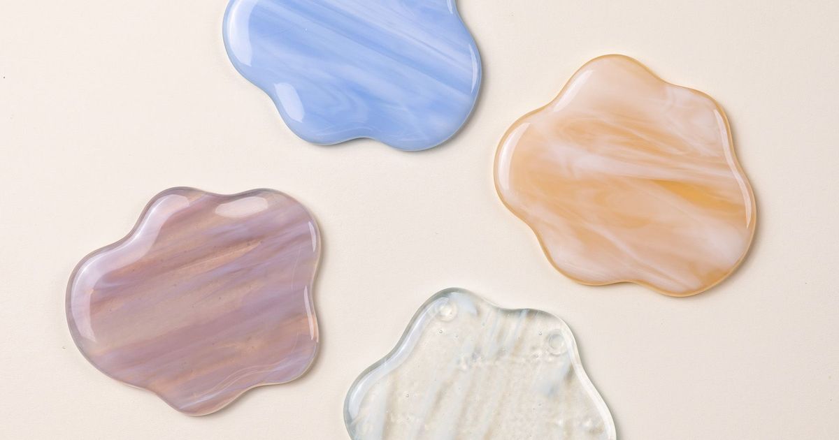 Glass Cloud Coasters