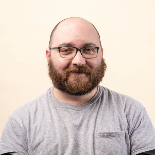 A headshot of Brandon O.