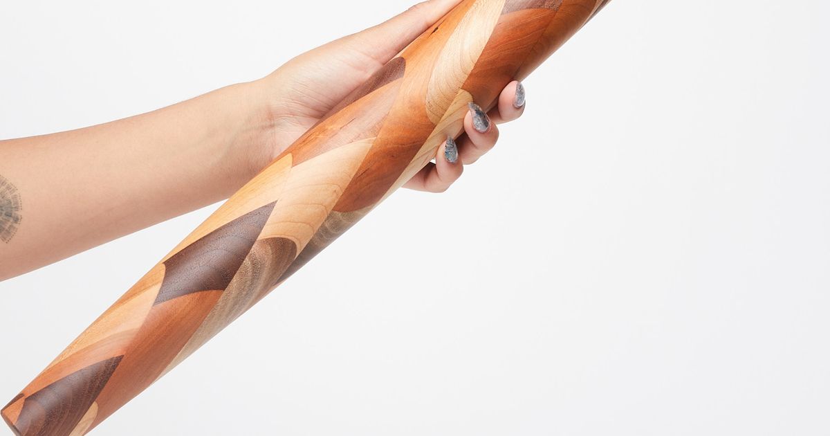 Wooden Rolling Pin by The Riley/Land Collection
