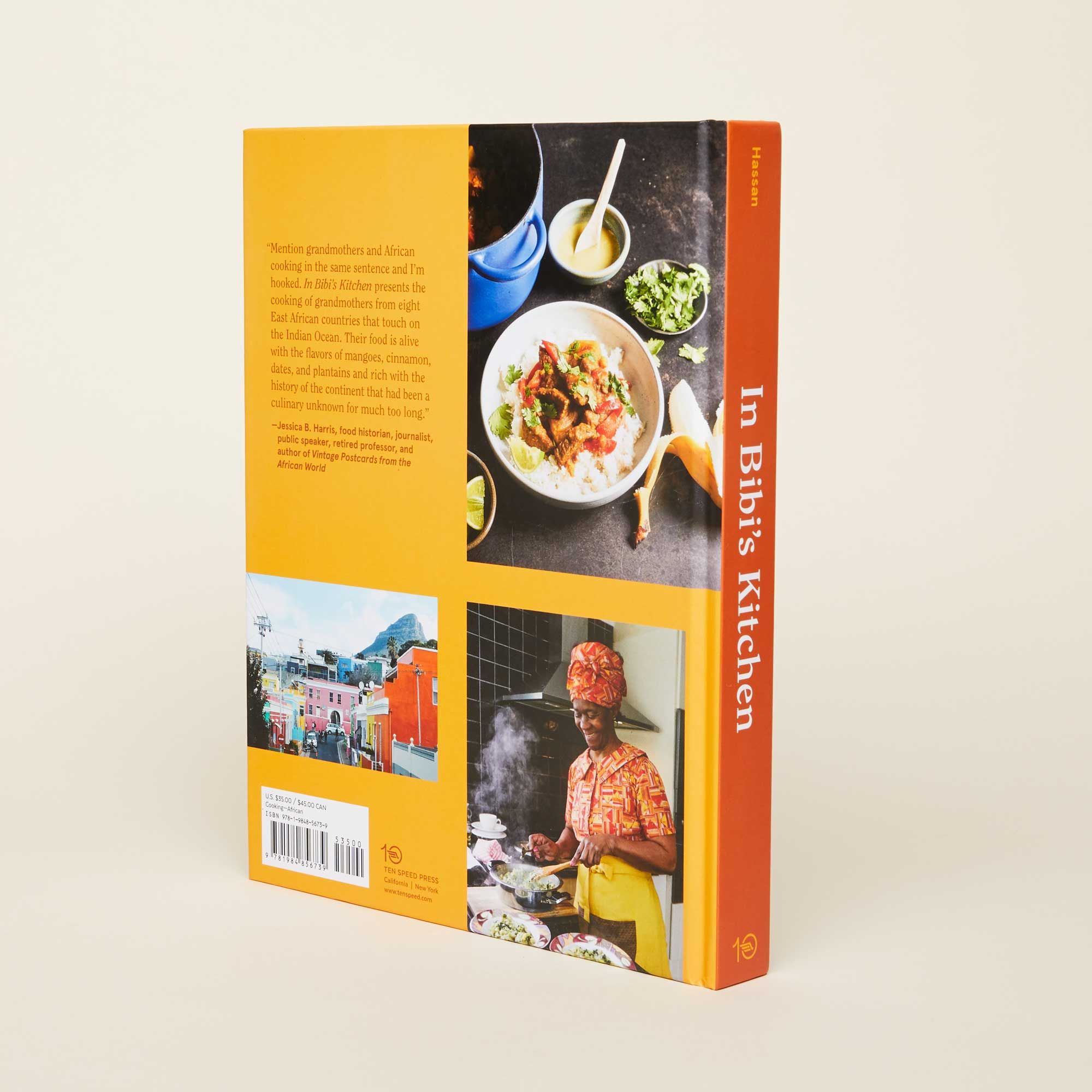 back cover of Bibi's Kitchen, a cookbook